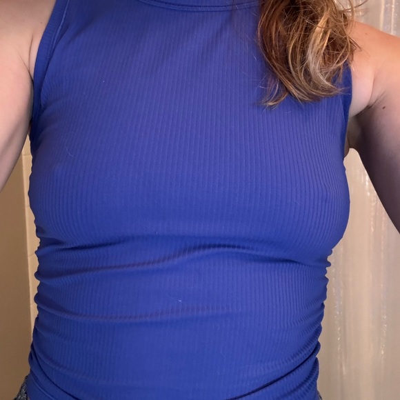 Lululemon Ribbed Ruched Tank - Picture 4 of 4